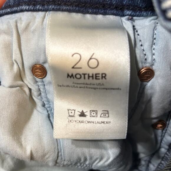 MOTHER Jeans The Looker Ankle Length in River Rule Wash 26 - Picture 5 of 5